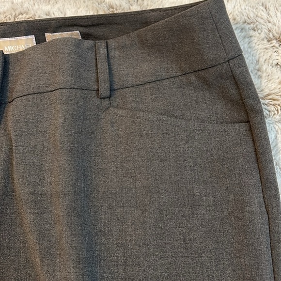 MICHAEL Michael Kors Grey Gramercy Fit Dress Pants, Size 12 - Picture 6 of 12